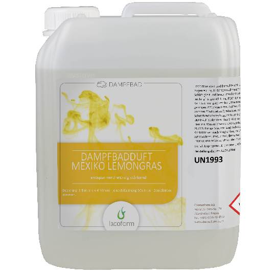 Esence pro parní lázně - mexiko lemongras 3l
