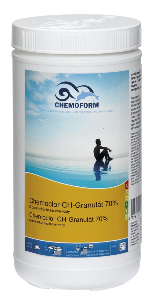 Chlor-super šok 70% nestabilní 1 kg