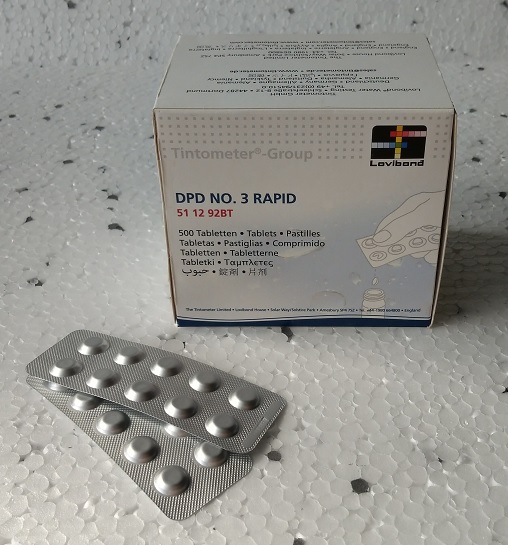 Náhradní tablety DPD 3 rapid (50x10)