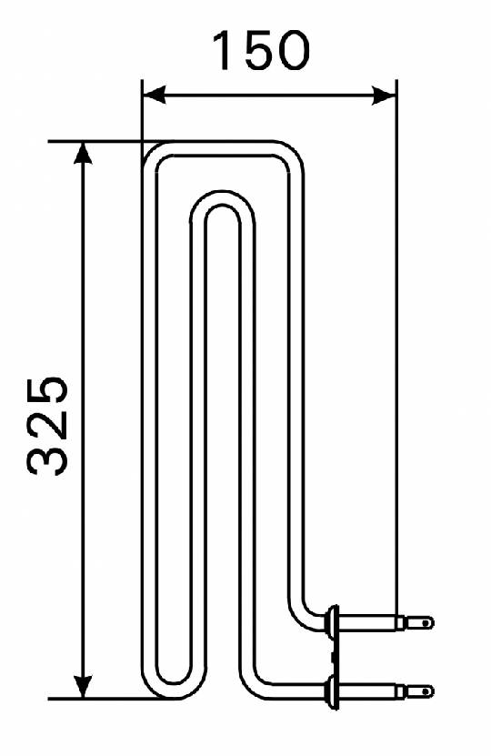 Topné těleso, spirála pro saunová kamna BC23,35,(E), 1150W/230V