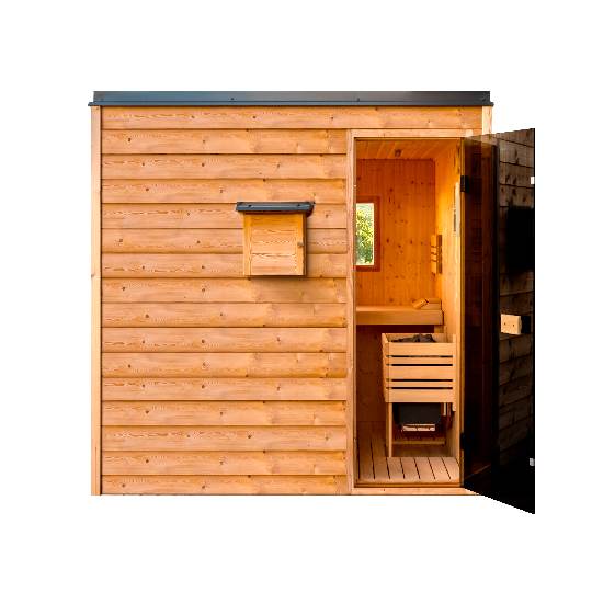 Venkovní sauna Nature – plná výbava