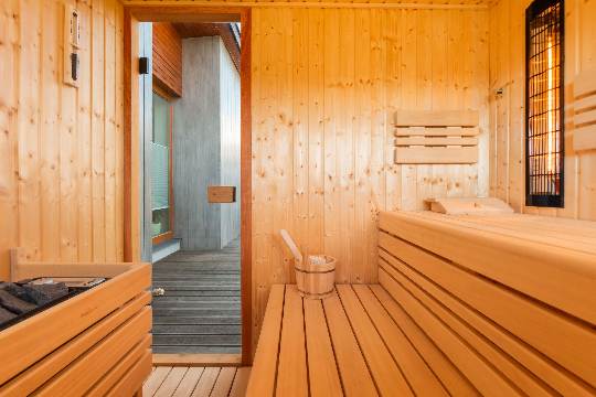 Venkovní sauna Nature – plná výbava 2