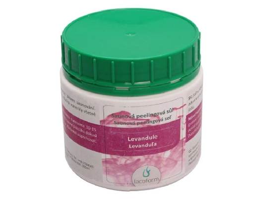 Peelingová sůl do sauny Levandule 500g
