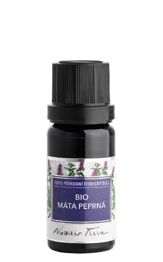 Éterický olej bio Máta peprná: 10 ml