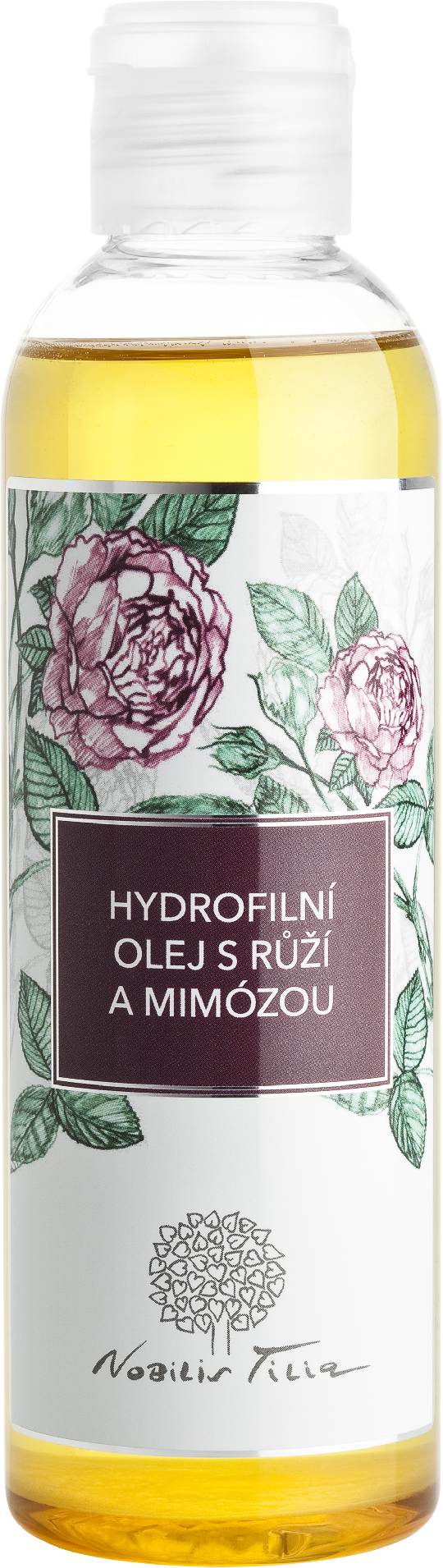 Hydrofilní olej s Růží a mimózou: 200 ml