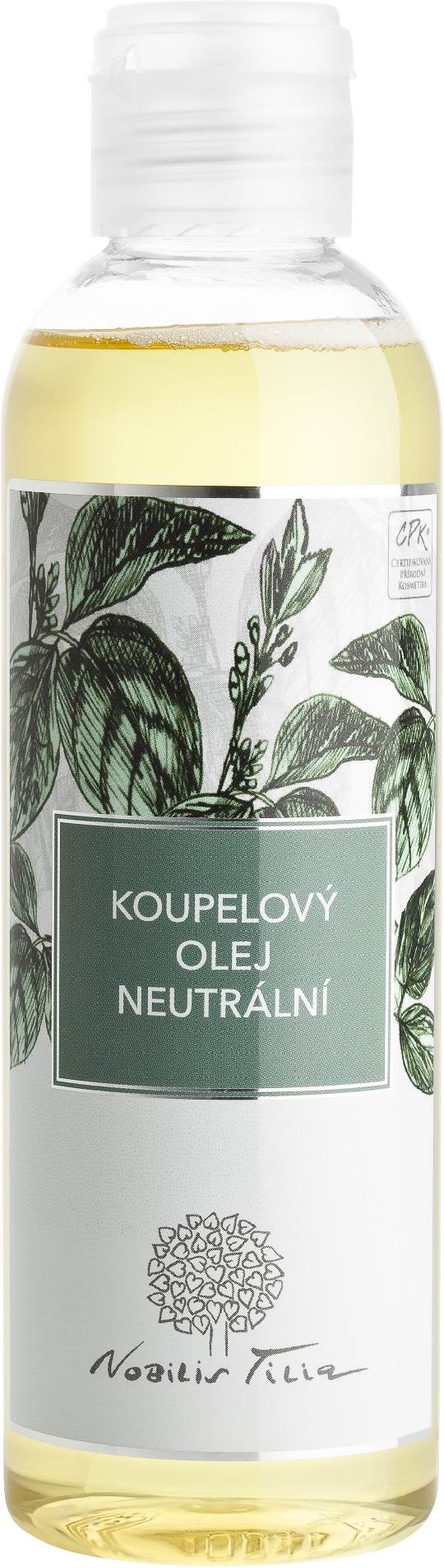 Koupelový olej Neutrální: 200 ml