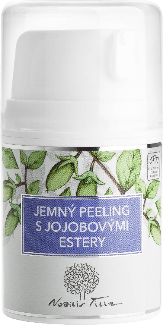 Jemný peeling s jojobovými estery: 50 ml