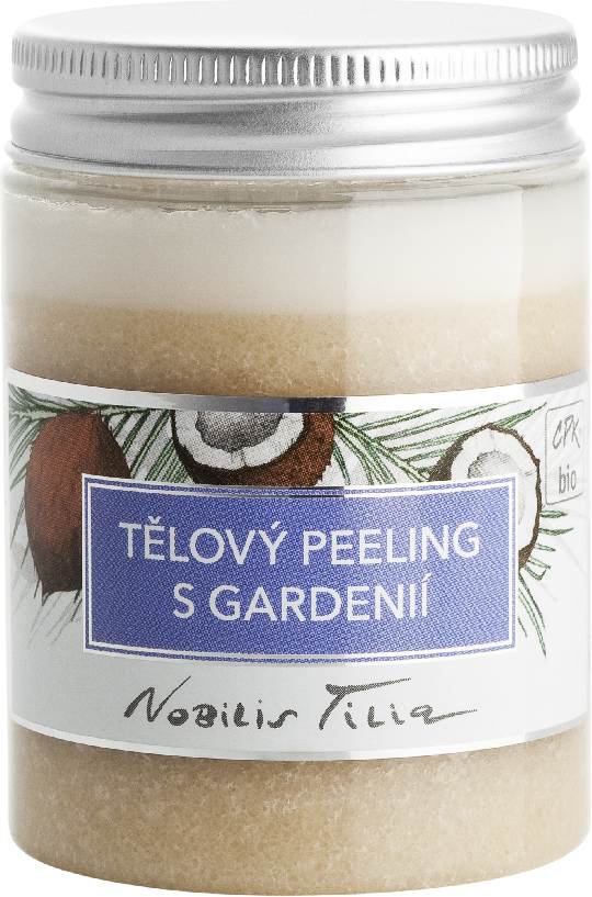 Tělový peeling s gardenií: 100 ml