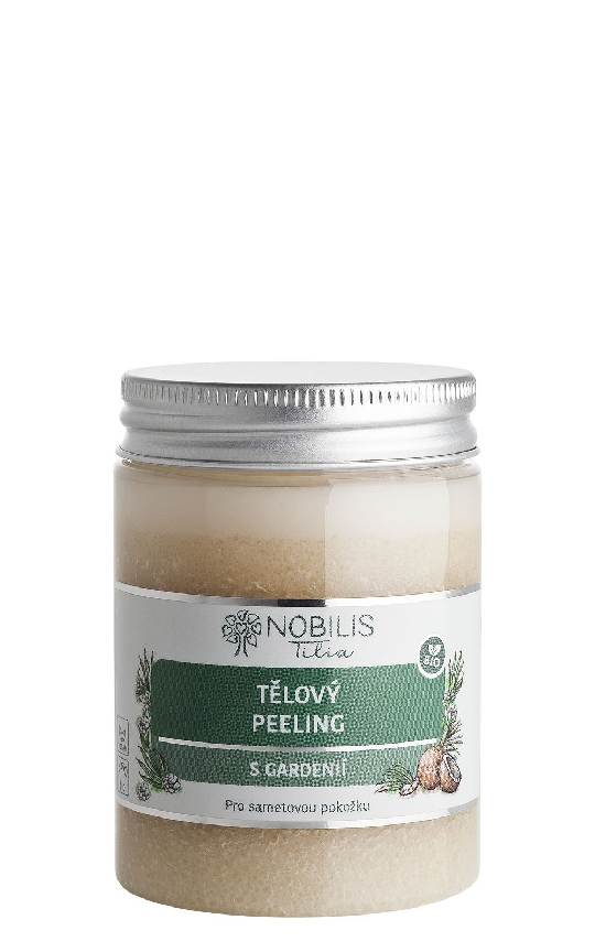 Tělový peeling s gardenií: 100 ml