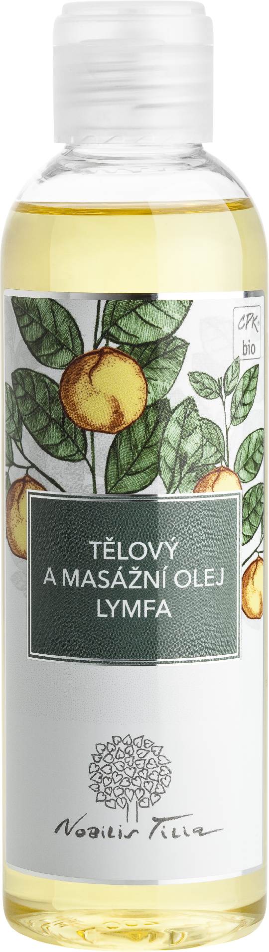 Tělový a masážní olej Lymfa: 200 ml