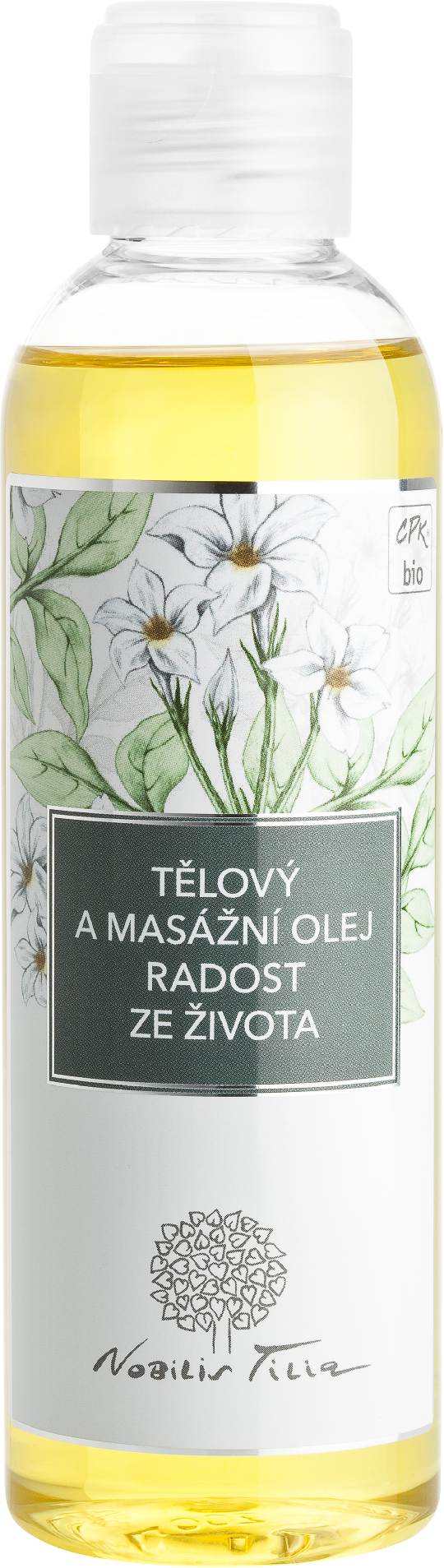 Tělový a masážní olej Radost ze života: 200 ml