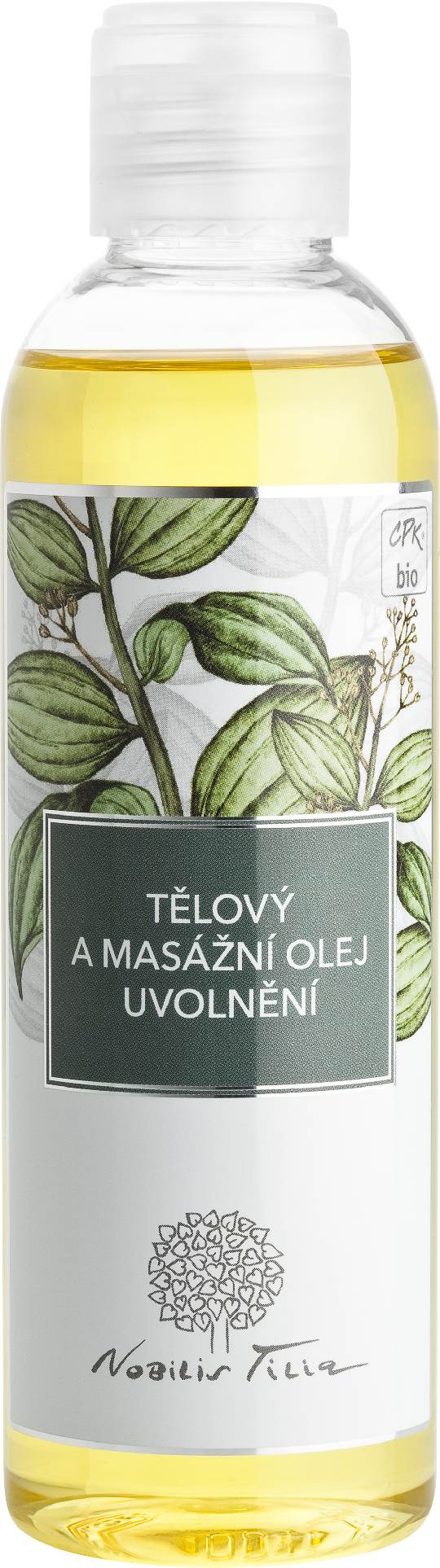 Tělový a masážní olej Uvolnění: 200 ml