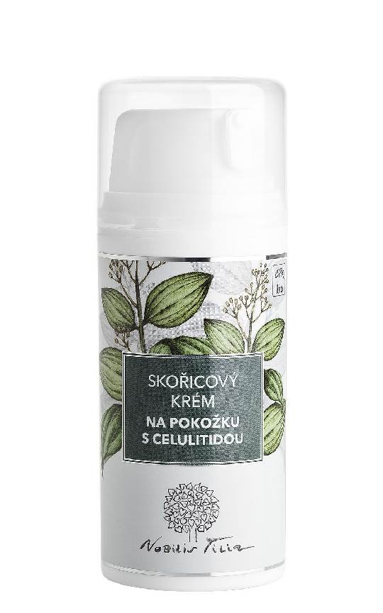 Skořicový krém na pokožku s celulitidou: 100 ml