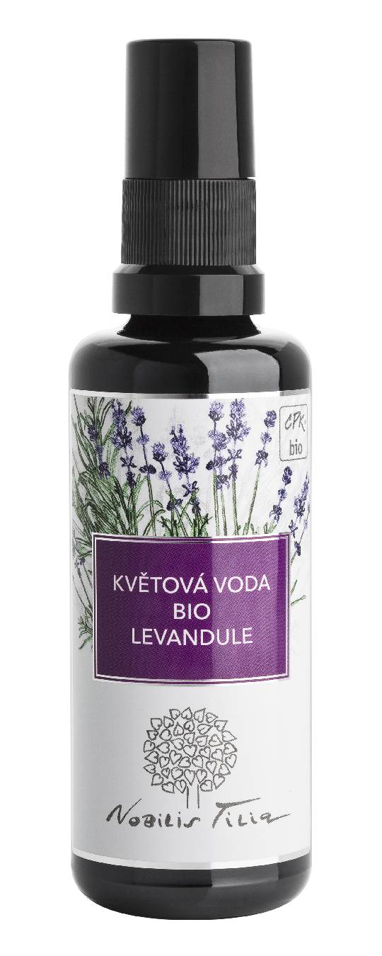 Květová voda BIO Levandule: 50 ml sklo