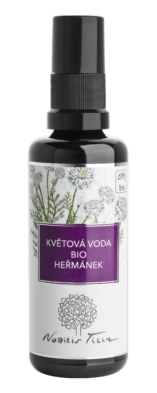 Květová voda BIO Heřmánek: 50 ml sklo