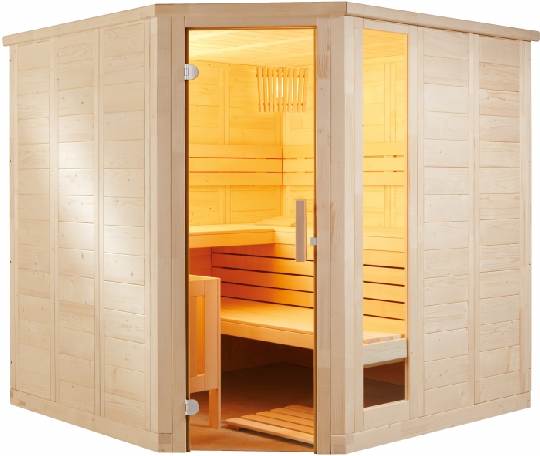 Finská sauna Komfort Corner