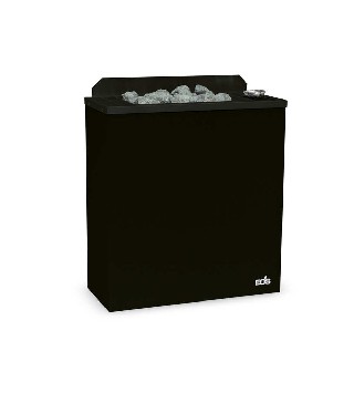 EOS Bi-O Gracil W 7,5kW černé saunová kamna s výparníkem nástěnné