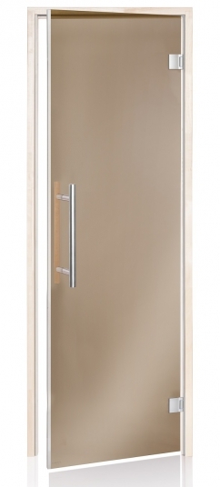 Dveře do sauny ´A´ Benelux 7x19 Bronze 690x1890 mm Osika
