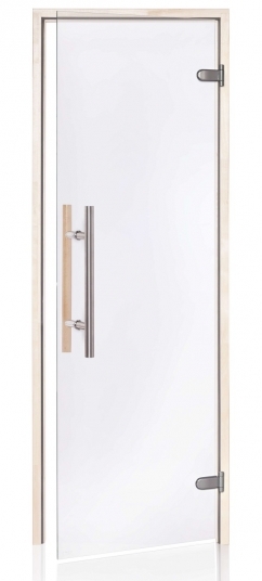 Dveře do sauny ´A´ Light Premium 7x19 Clear 690x1890 mm Osika