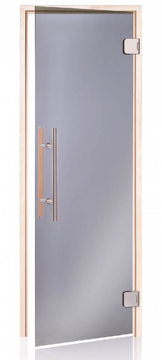 Dveře do sauny ´A´ Premium 8x19 Grey 790x1890 mm Osika