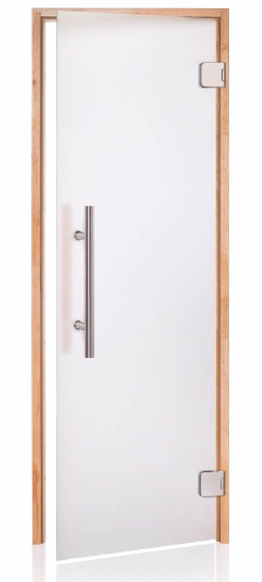 Dveře do sauny ´A´ Premium 7x19 Satin 690x1890 mm Osika