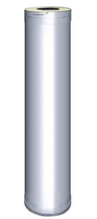 Prodloužení pro komín dvouplášťové Harvia 1000 mm, steel 2