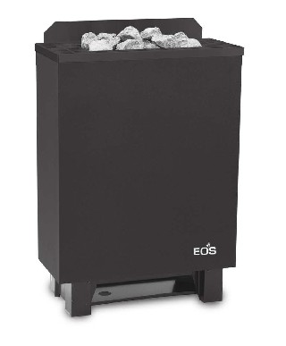 EOS Gracil 7,5kW černé saunová kamna - stojanové