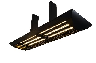 InfraSky 3000 3kW infrazářič šedá perleť