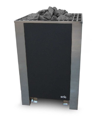EOS BlackRock 15kW černé saunová kamna - stojanová verze