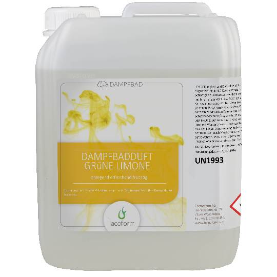 Esence pro parní lázně - zelený citron 5 l